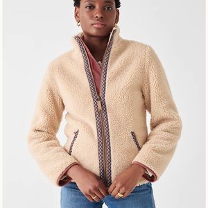 Faherty Sherpa Jacket Size M